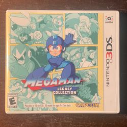 Mega Man Legacy Collection (Nintendo 3DS, 2016) - Complete manual CIB