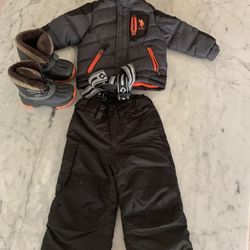 Ski Snow Jacket Pants Boots 2 Years 