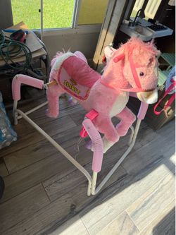 Stationary rocking horse