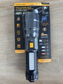 Rechargeable Jumbo Multi Beam Flashlight