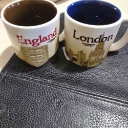 STARBUCKS LONDON & ENGLAND LATTE CUPS NEW