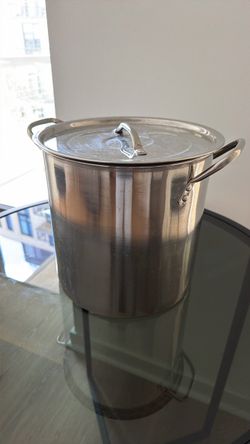 12 Quart Stainless Steel Stock Pot with Lid