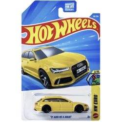 Hot Wheels 2017 Audi Rs 6