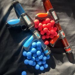 Foam Ball Popper Toys w/ Balls