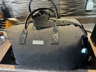 John Varvatos, designer, weekender duffel bag, new, $98