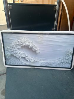 Ocean wave canvas art