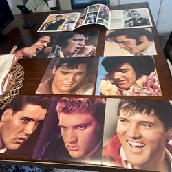 Vintage 1980 Collectible Elvis Aron Presley 25th Anniversary Limited Edition 8-(7) Records Vinyl Set