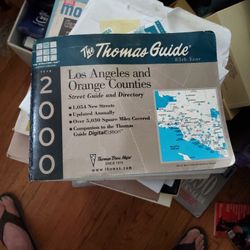 The Thomas Guide: Los Angeles and Orange Counties Street Guide and Directory, Year 2000 Edition