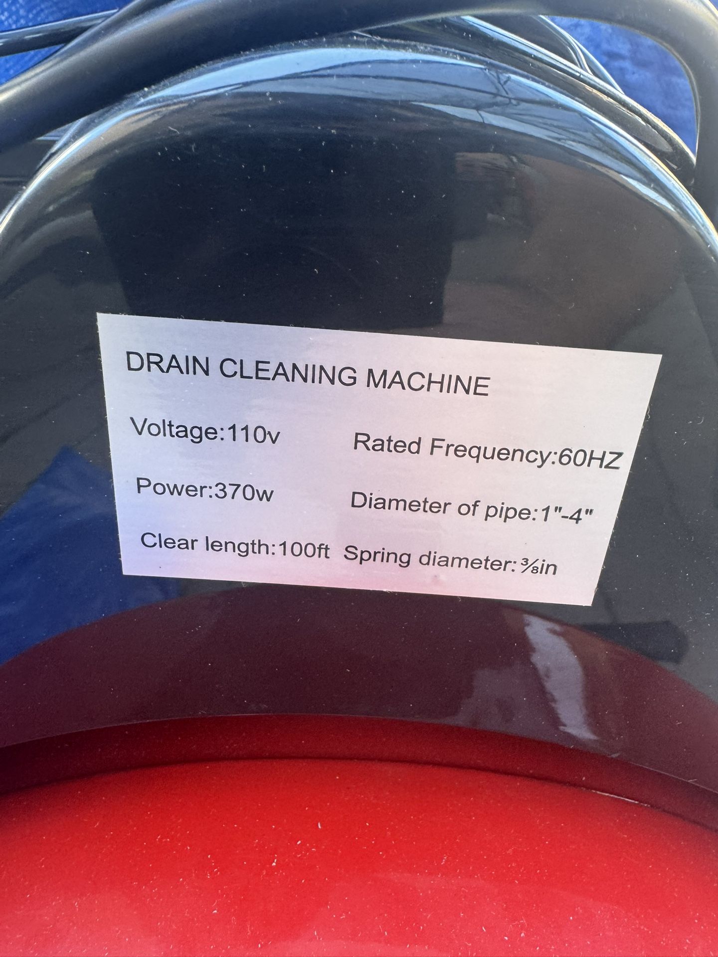 Drain Cleaning Machine