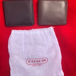Coach Men’s Wallet- (Brown Only)