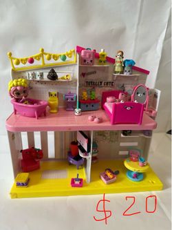 Shopkins houses SEE PICTURES FOR DESCRIPTION AND PRICES