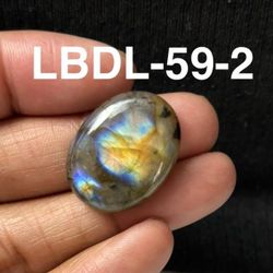 Labradorite Oval Shape Natural Gemstone Cabochon-LBDL-59-2