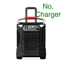 No Charger Monster Rockin Roller 360 Indoor/Outdoor Bluetooth Speaker