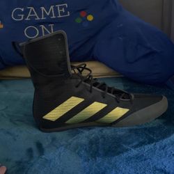 Adidas Box Hog Black And Gold 