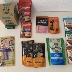 Collection of New Cat Foods