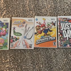 Wii Game bundle! Perfect for parties!