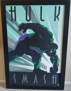 Marvel Hulk Framed Wall Art