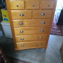 9 Drawer Real Wood Chest