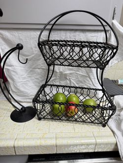 Fruit Basket And Banana Hanger