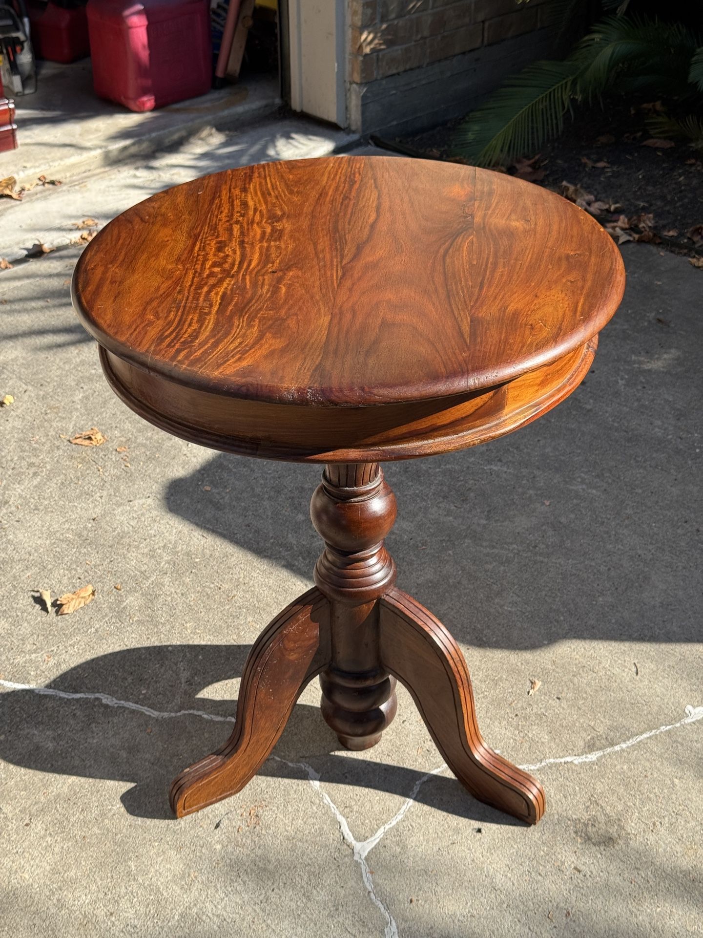 Solid Wood Side Table