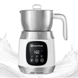 (New in Box) 
Maestri House Milk Frother, 21OZ Variable Temp and Froth Thickness Milk Frother and Steamer, Smart Touch Control Milk Warmer, Dishwasher
