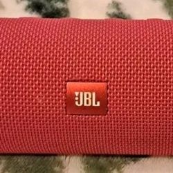 JBL - Flip 5 Portable Bluetooth Speaker - Red. Bestbuy certified. Come as shown. If not in pictures,  it is not included 