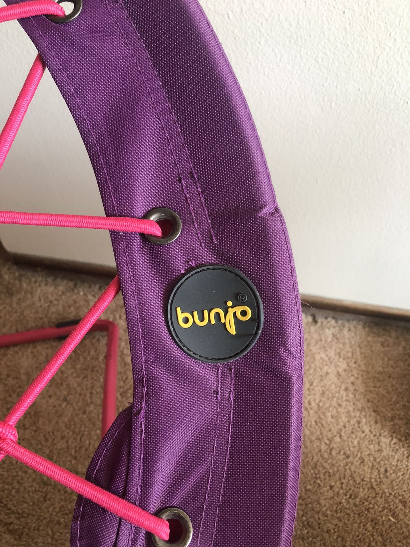 Bunjo Bungee Chair (purple/pink)