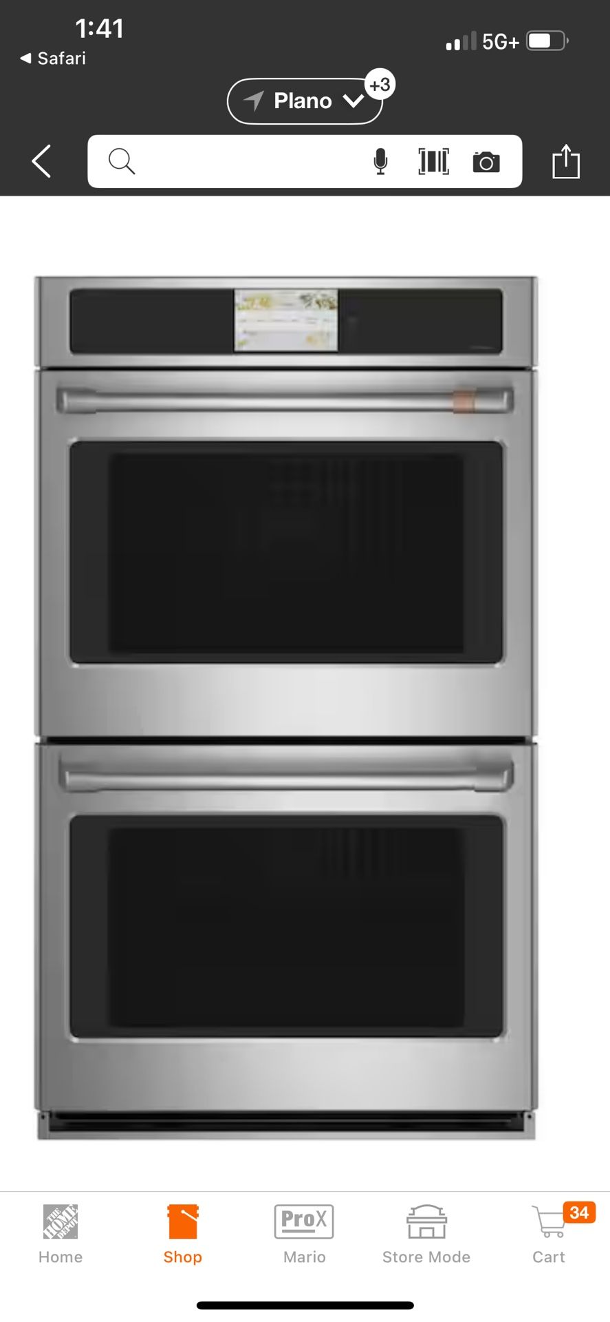 MODERN DOUBLE OVEN WIFI