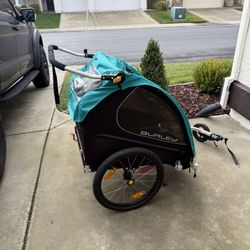 Burley Encore X, 2 Seat Kids Bike Trailer & Stroller