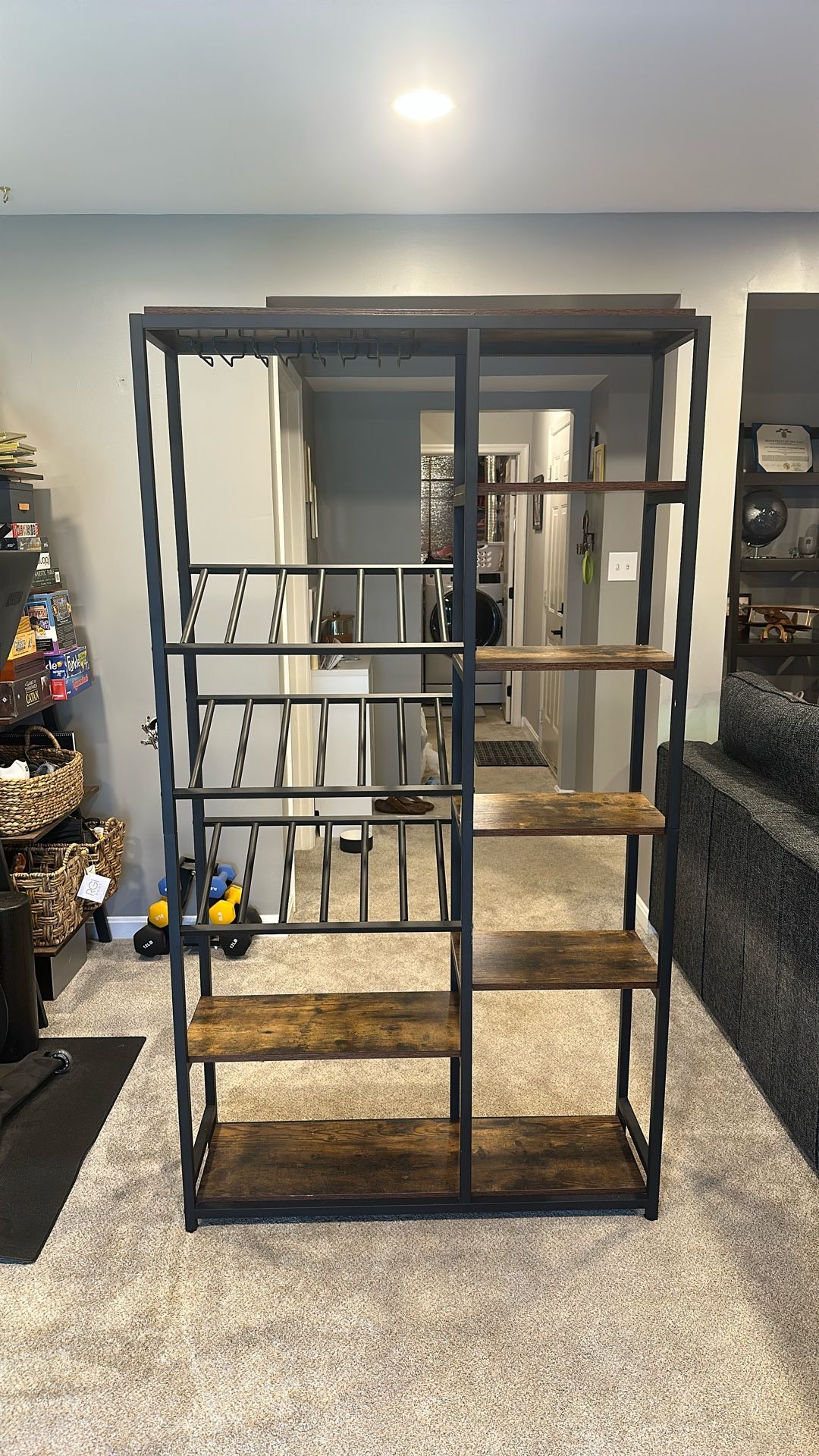 Bar Shelving Unit