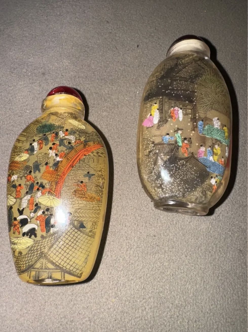 Chinese Snuff Bottle Set