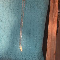 14kt Gold San Judas Chain N 14kt Pendant 
