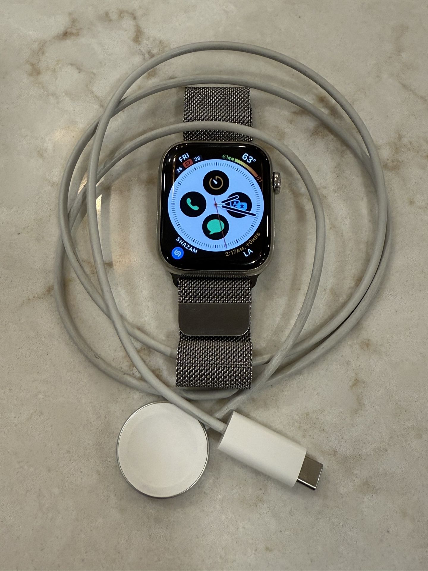 Apple Watch Series 8 45mm GPS+LTE Silver Stainless Steel