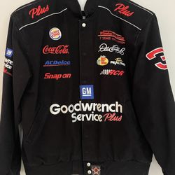Vintage Chase Authentics Dale Earnhardt Black Racing Jacket