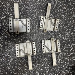 Garage door side lock