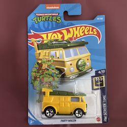 ~ HOT WHEELS ~ HW SCREEN TIME ~ 4/10 TMNT ~ PARTY WAGON 39/250