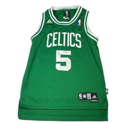 Kevin Garnett #5 Boston Celtics Adidas Jersey Youth Medium 10-12 Green