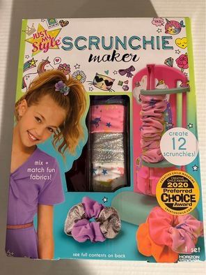 NEW Just My Style D.I.Y. Scrunchie Maker Craft Kit