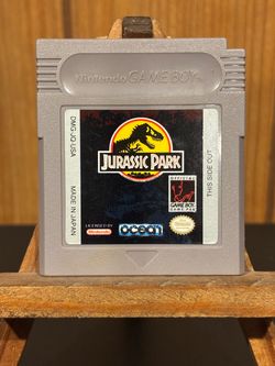 Gameboy Jurassic Park