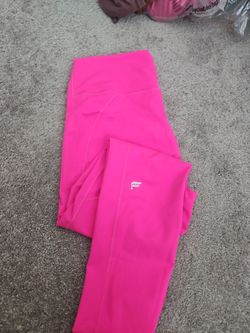 Fabletics barbie pink leggings XL