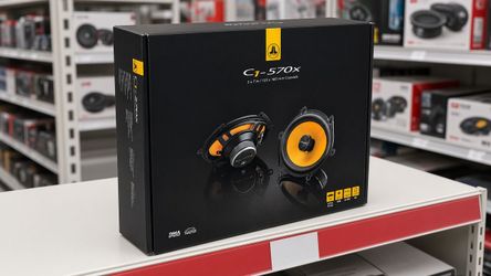 5x7 Car Speakers 2-Way Coaxial Set 225 Watts 3/4" Dome Tweeters 225 Watts Speaker Set JL Audio C1-570X