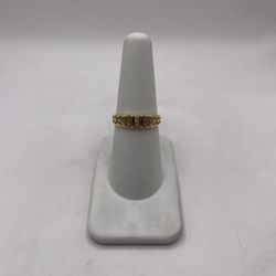 16kt Gold Diamond Engagement Style Band