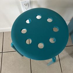 Blue Stool 