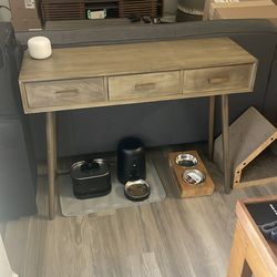 Wooden Console/Entryway Table with Drawers