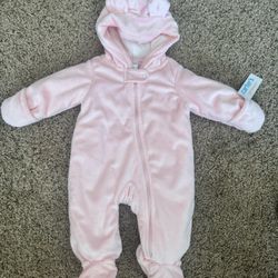 Carters Pink Pram 3 Months 