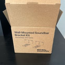 Wall Mounted Universal Soundbar Bracket Kit - Best But Essentials