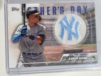Topps Aaron Judge Father's Day Patch Card