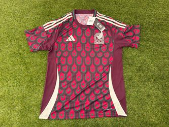 New Deadstock Adidas Mexico National Team Peacock Men’s Soccer Jersey