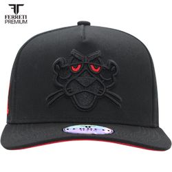Ferreti Premium Black Snapback Cap