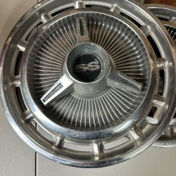 4 Hub Caps. (1965) for A Chevy SS
